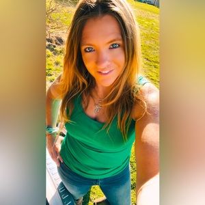 Medium Green Tank - Never Worn